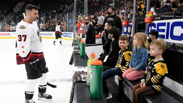 Photos | Bergeron at 2022 NHL All-Star Weekend