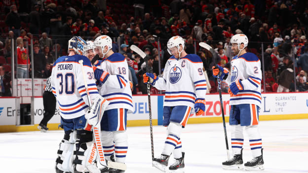 Edmonton Oilers v Chicago Blackhawks