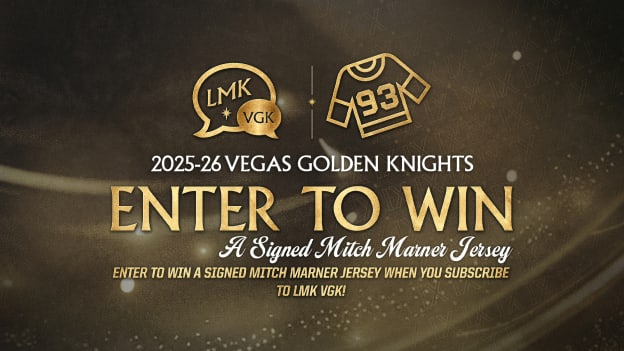 Lmk VGK Signed Mitch Marner Jersey Sweepstakes