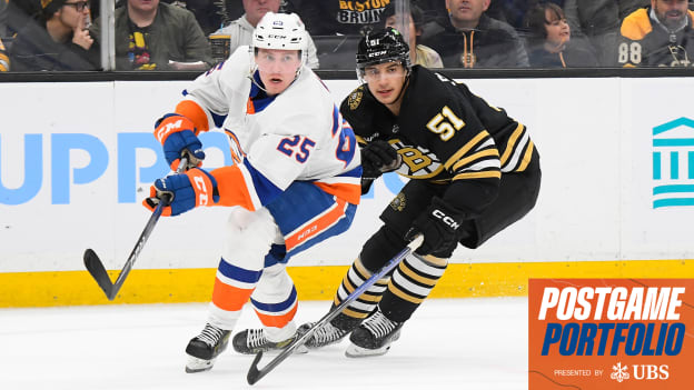 UBS Postgame Photos: Bruins 5, Islanders 2