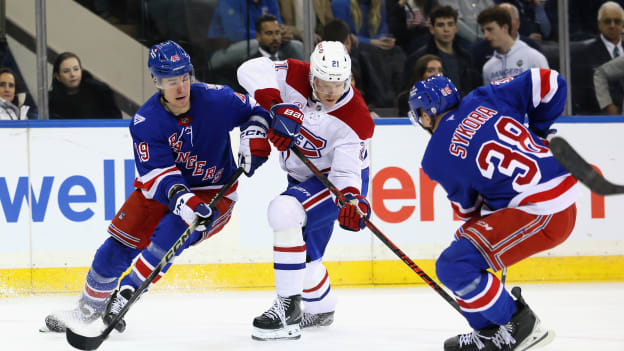 Montreal Canadiens v New York Rangers