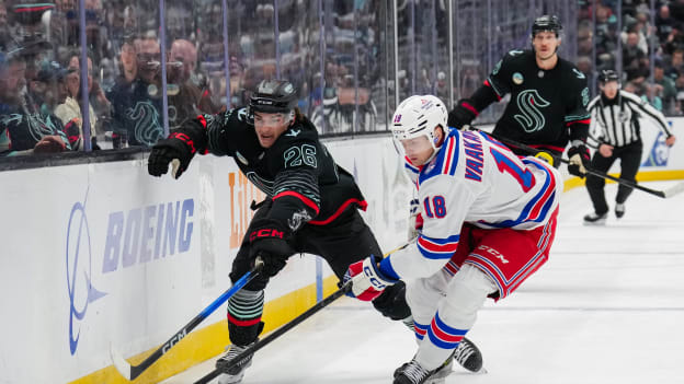 New York Rangers v Seattle Kraken