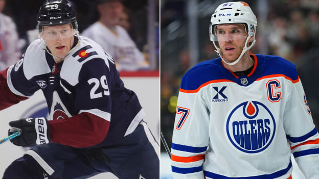 Gigantenduell zwischen McDavid und MacKinnon
