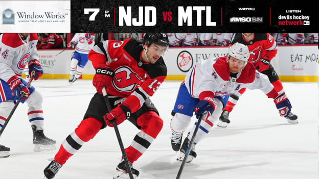 Devils, Habs Open Home-and-Home in Jersey
