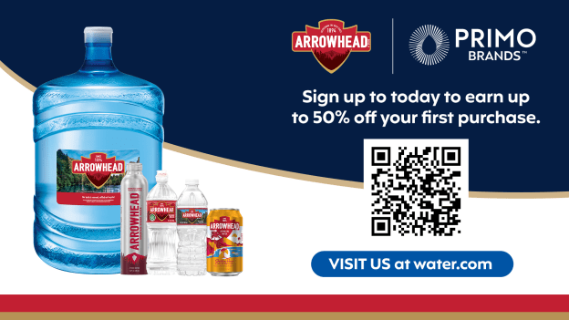 It’s Here! Water. To Your Door.