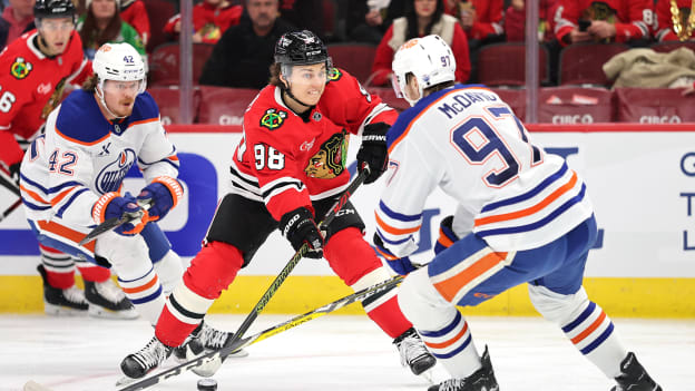 Edmonton Oilers v Chicago Blackhawks