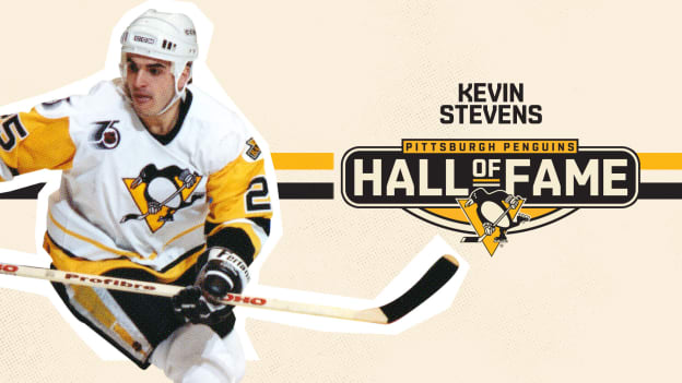 Penguins Hall of Fame Class of 2025: Kevin Stevens