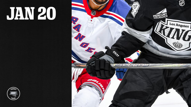 JANUARY 20 VS NEW YORK RANGERS