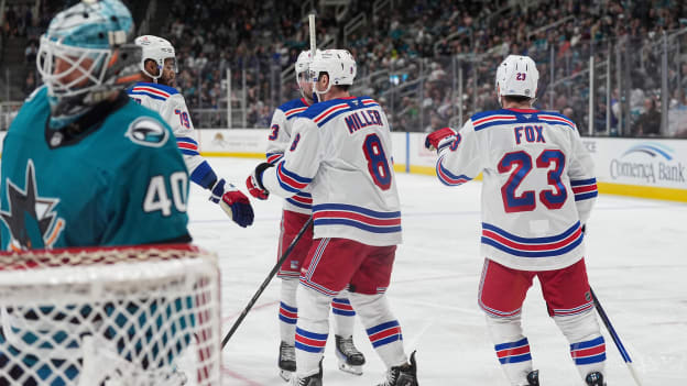 New York Rangers v San Jose Sharks