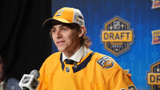Nashville Predators 24th Overall Pick Tanner Molendyk