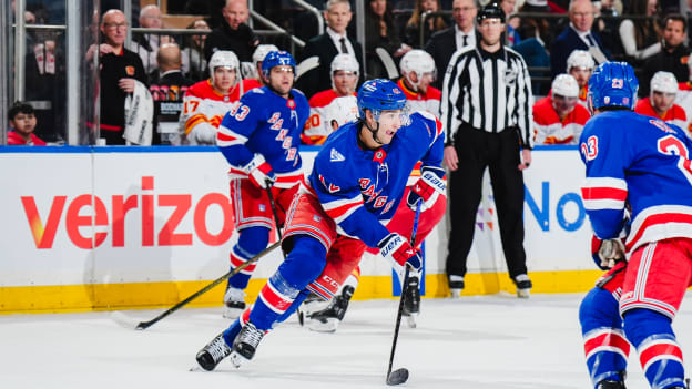 Calgary Flames v New York Rangers