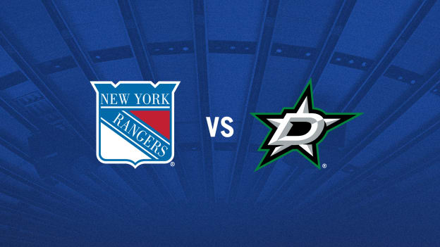 New York Rangers vs. Dallas Stars