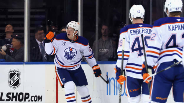 Edmonton Oilers v New York Rangers