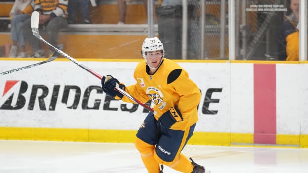 Preds Prospects Put Up Points at World Junior Summer Showcase
