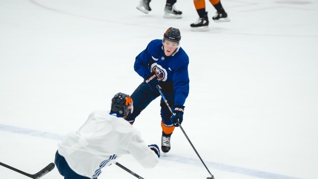 PHOTOS: Islanders Practice Feb. 17, 2024