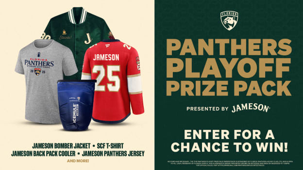 Panthers Playoff Prize Pack Sweepstakes