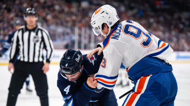 Edmonton Oilers v Winnipeg Jets