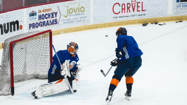 PHOTOS: Islanders Practice Feb. 17, 2024