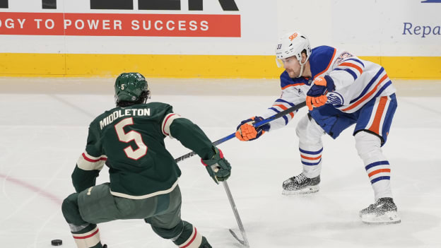 Edmonton Oilers v Minnesota Wild