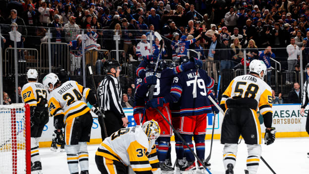 Pittsburgh Penguins v New York Rangers