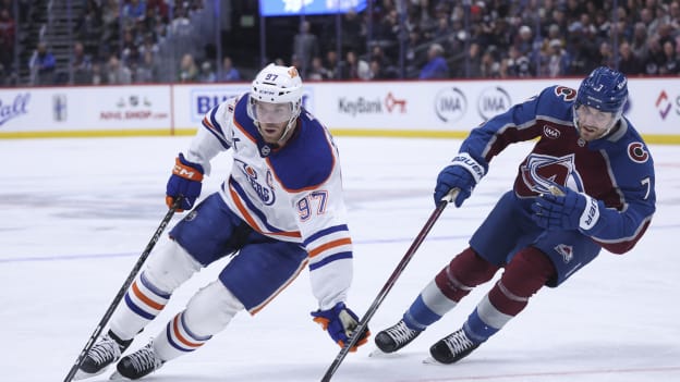 Edmonton Oilers v Colorado Avalanche