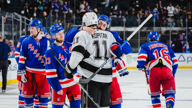 Los Angeles Kings v New York Rangers