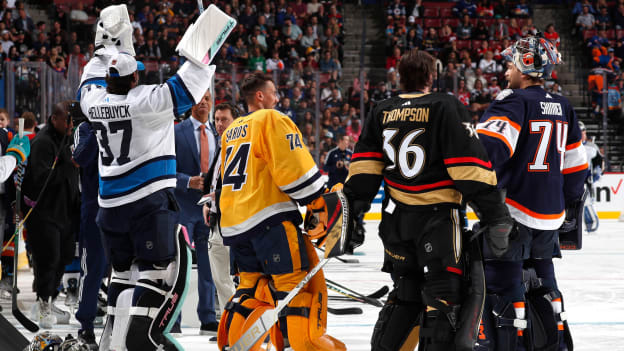Best of Juuse Saros at the 2023 NHL All-Star Weekend