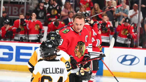 Jonathan Toews' Last Game for Chicago - April 13, 2023