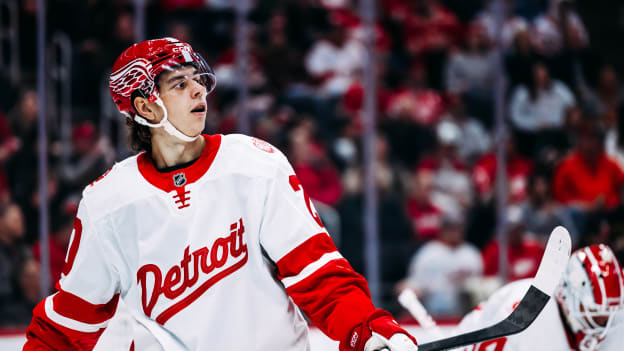 Confidence helps Johansson navigate rookie campaign with Red Wings