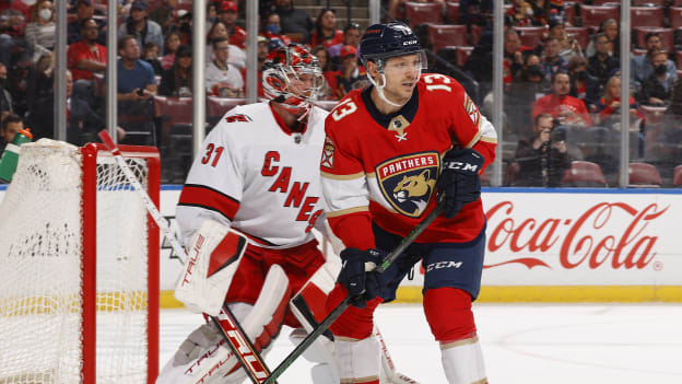 Carolina Hurricanes at Florida Panthers November 6, 2021