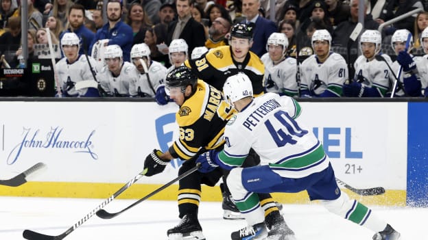 Bruins Shutout By Canucks in Front End of Back-to-Back