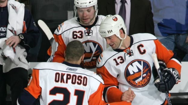 PHOTOS: Kyle Okposo's Career with the Islanders