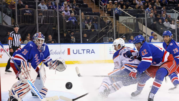 Edmonton Oilers v New York Rangers