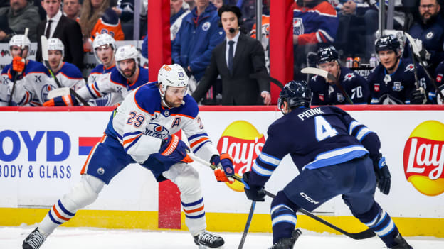 Edmonton Oilers v Winnipeg Jets
