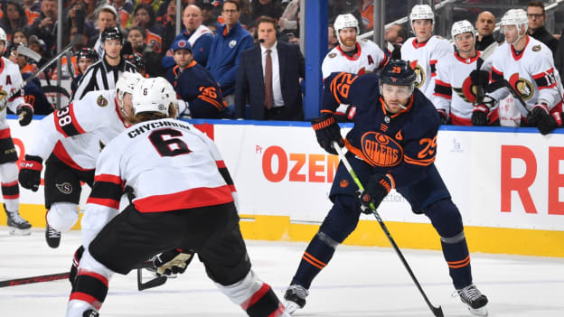 GALLERY: Oilers vs. Senators
