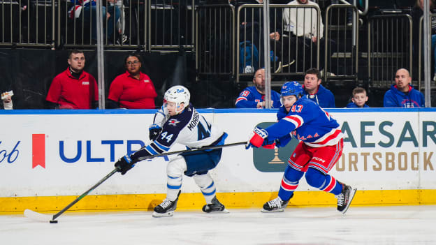 Winnipeg Jets v New York Rangers