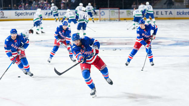 Vancouver Canucks v New York Rangers