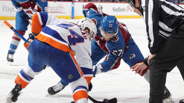 UBS Postgame Photos: Avalanche 5, Islanders 4 OT