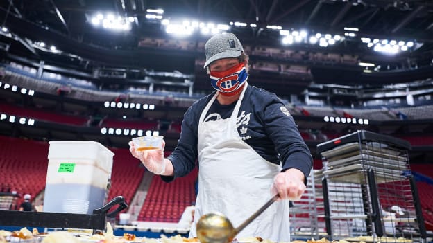 Les Canadiens, IGA et les chefs du Centre Bell donnent au suivant