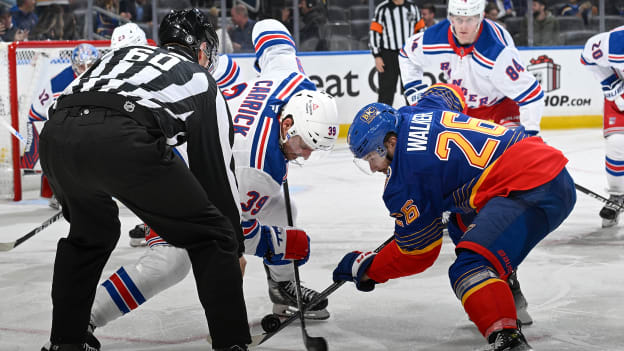 New York Rangers v St Louis Blues