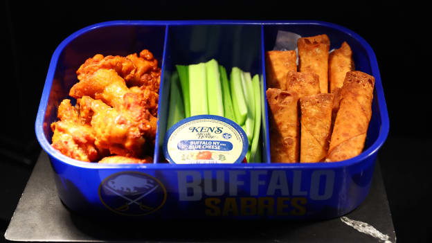 Let's Go Buffalo Wings and Logs