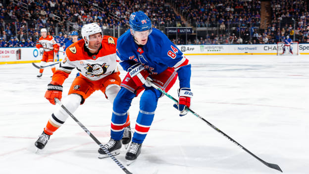 Anaheim Ducks v New York Rangers