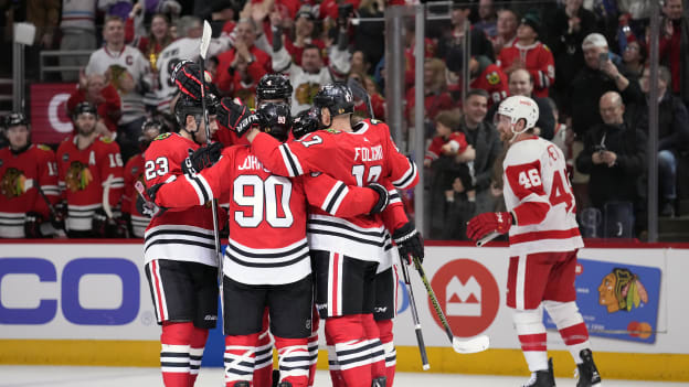 Detroit Red Wings v Chicago Blackhawks