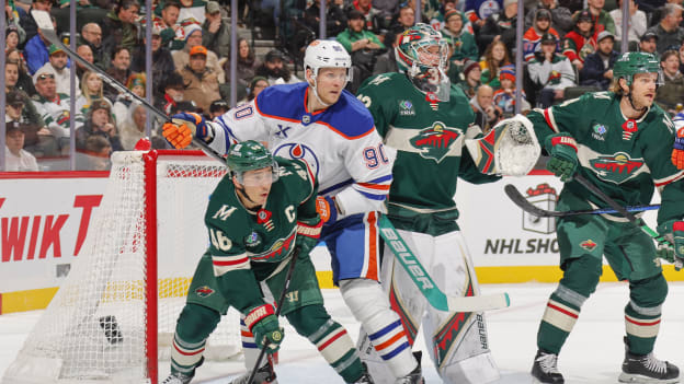 Edmonton Oilers v Minnesota Wild