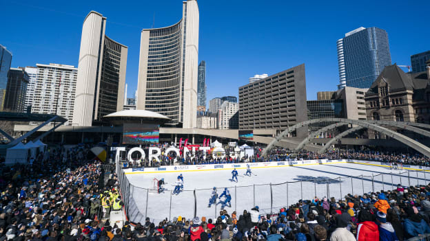 Toronto Maple Leafs will host their annual Outdoor Practice presented by Sport Chek at Nathan Phillips Square