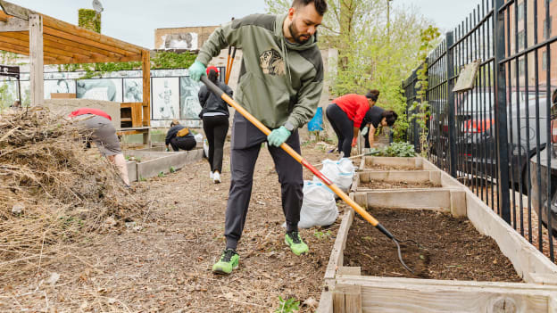 Bronzeville Community Garden Cleanup