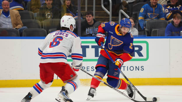 New York Rangers v St Louis Blues