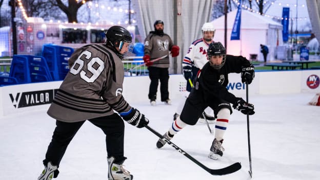PHOTOS: Adult Pond Hockey Tournament at The Park