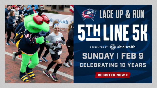 5th Line 5K has fans finish on center ice on February 9