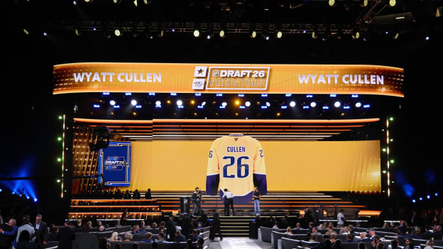 2026 NHL Draft: Wide Shot of Cullen Drafted